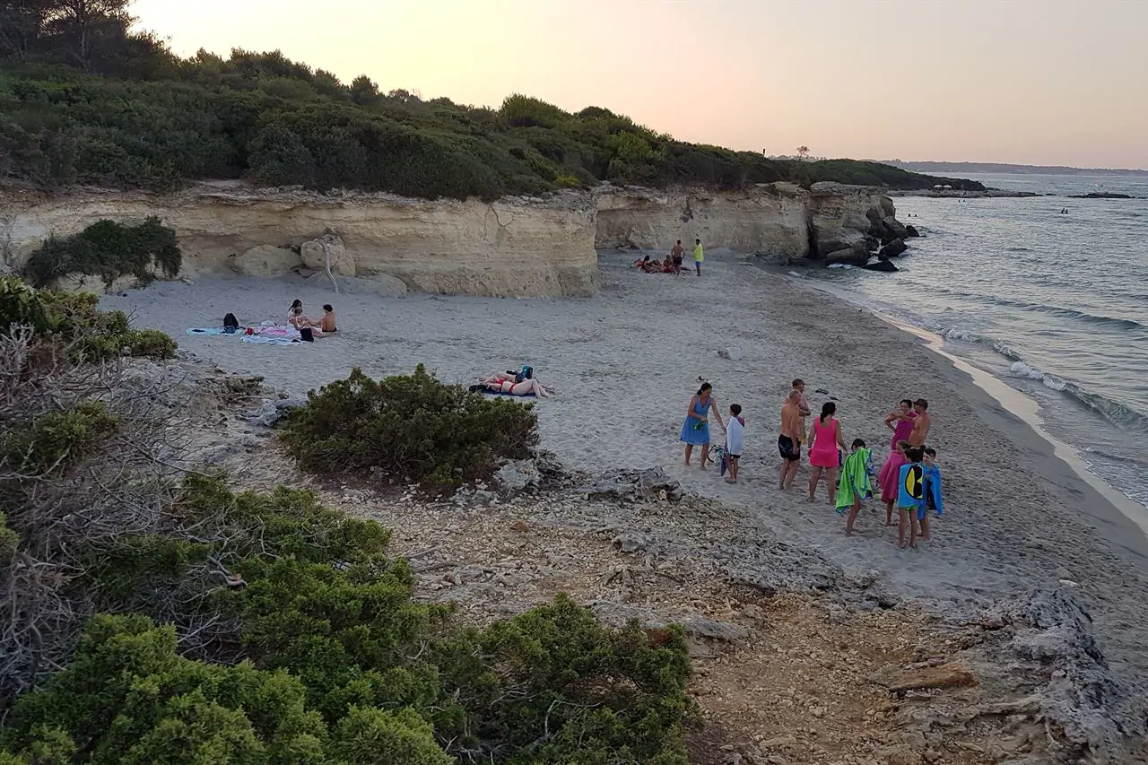 La Baia dei Turchi, sulla costa adriatica sotto Otranto